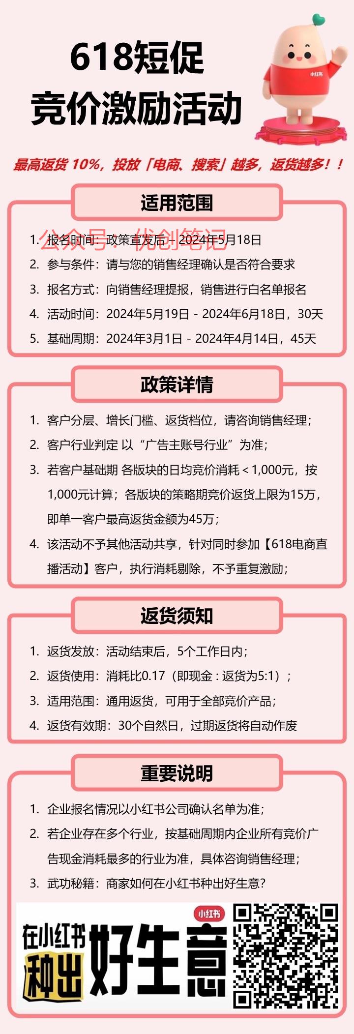 小红书618流量政策来…#情报-搞钱线报📢论坛-网创交流-优创圈